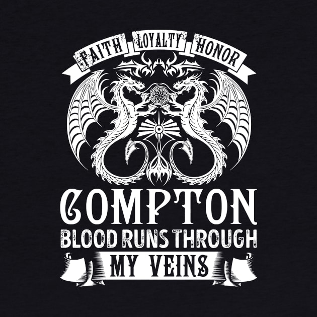 COMPTON by T-shirt with flowers